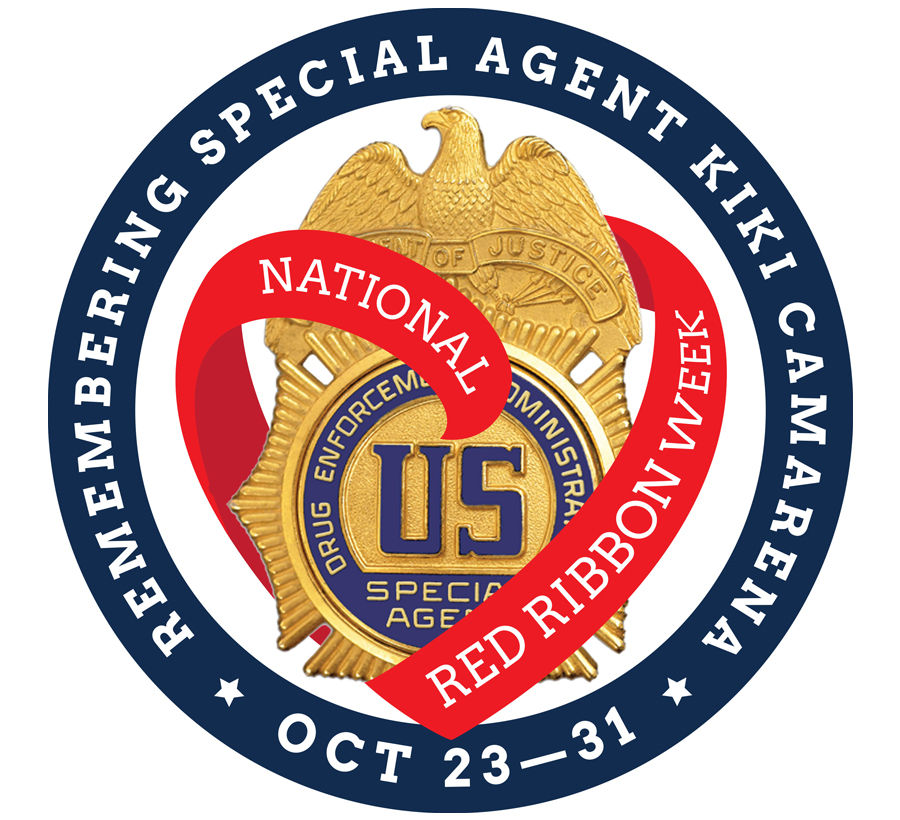 Red Ribbon Badge