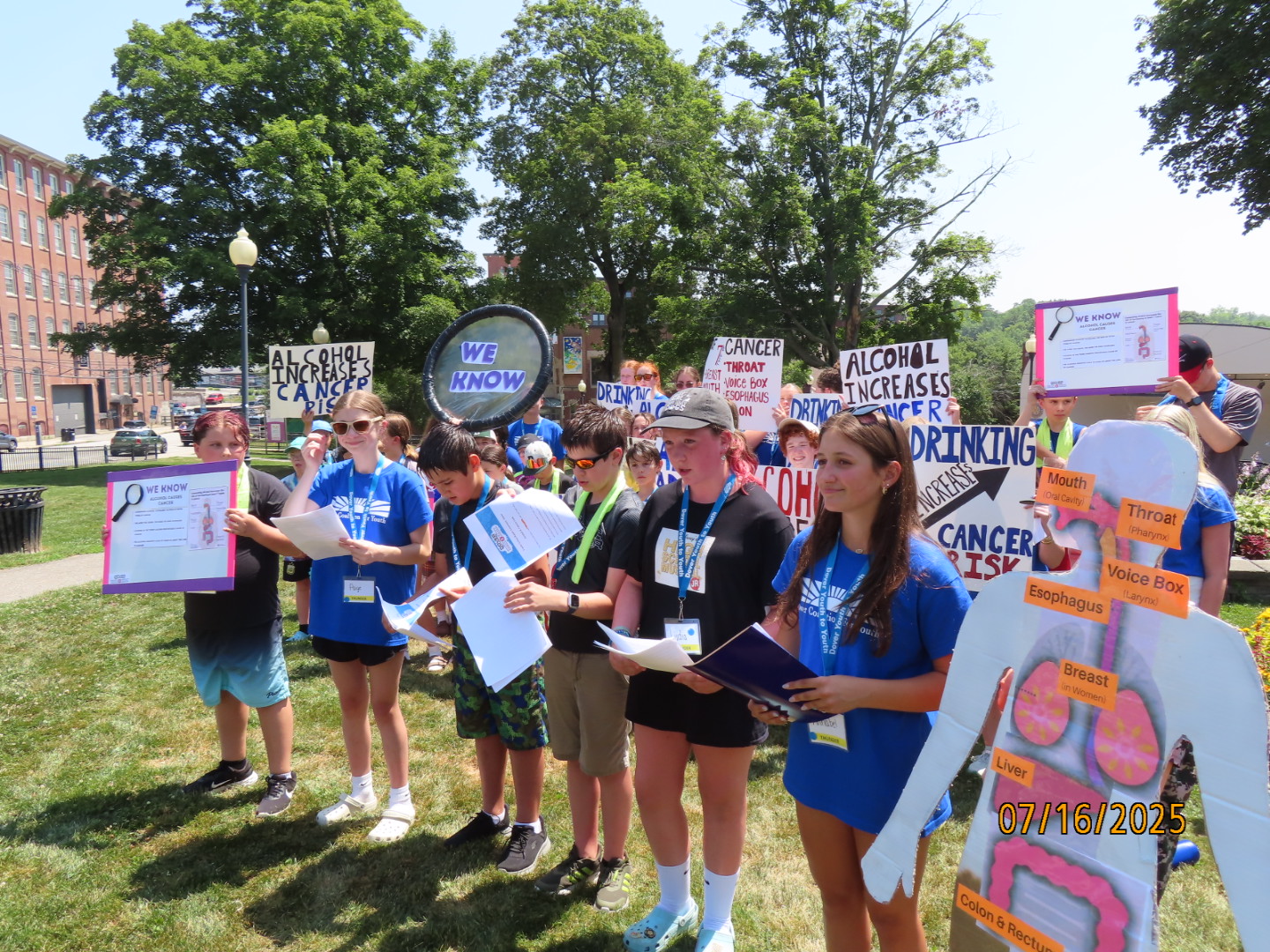 Dover Youth to Youth host an event.