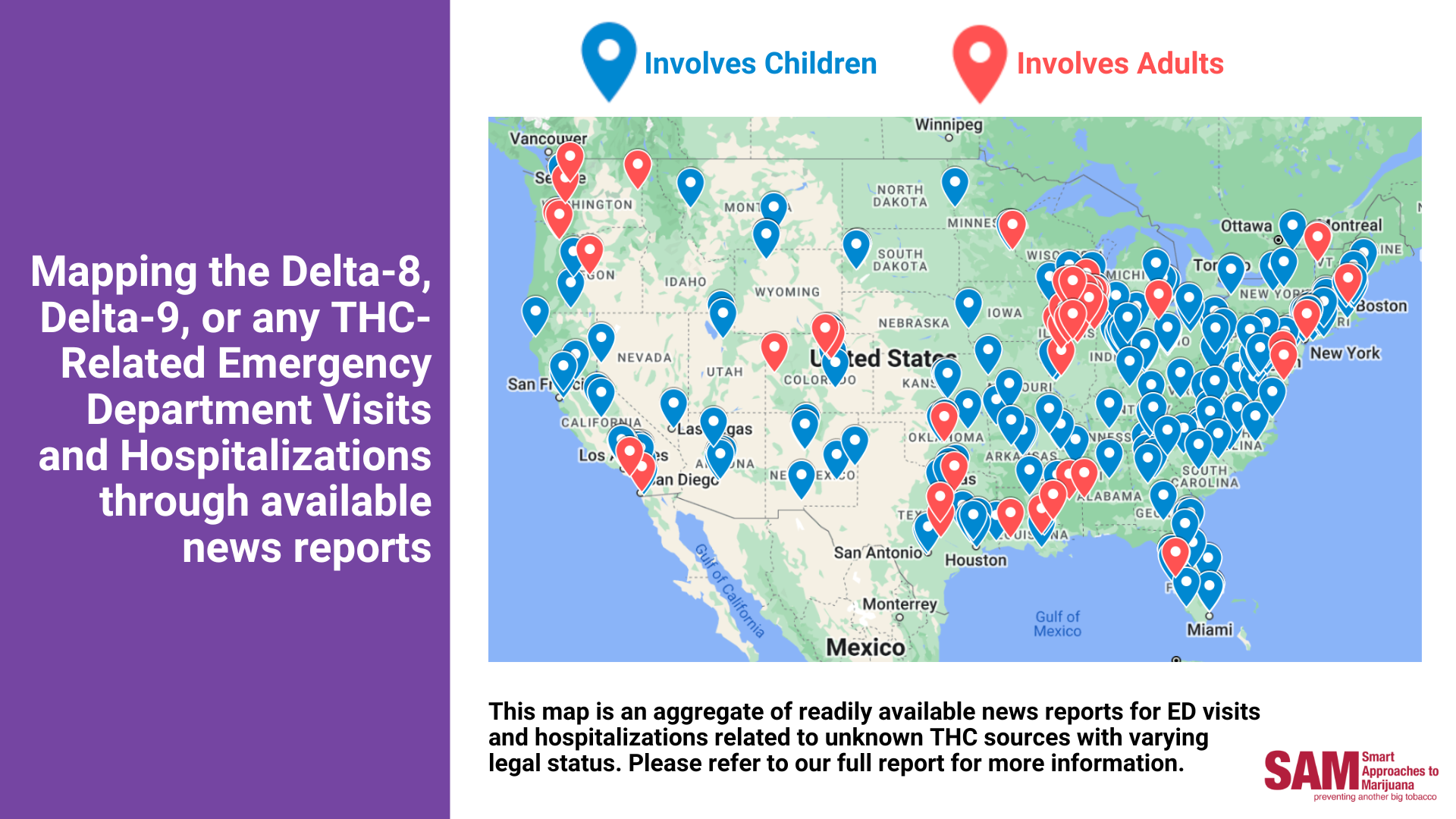 THC map (Smart Approaches to Marijuana)