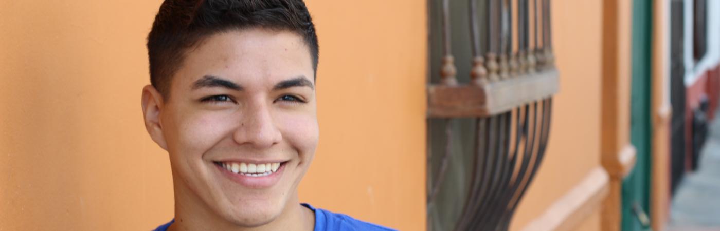 native american teen boy