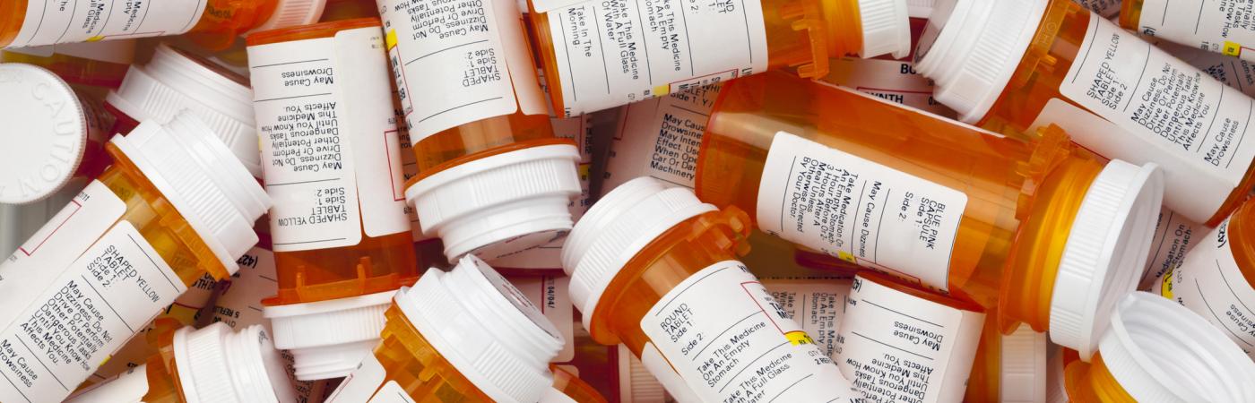 prescription pill bottles