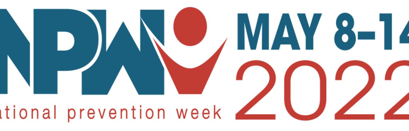 National Prevention Week 2022 graphic