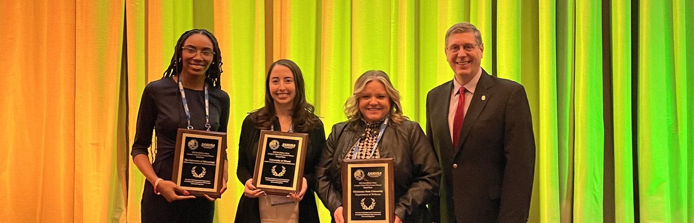 Red Ribbon Week Campus Video PSA Contest winners