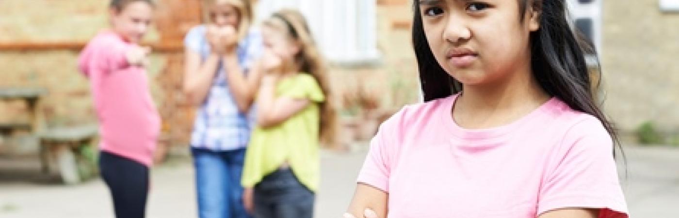 photo of 5th grader being bullied