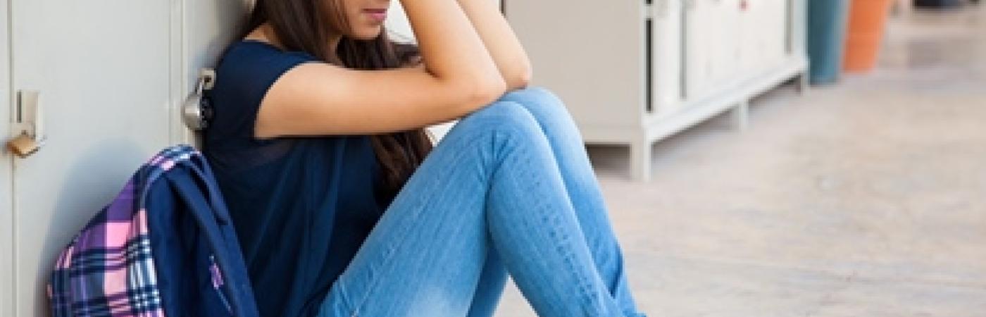 stressed teen