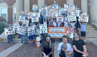 Dover Youth to Youth conducts the "Zombie Project."