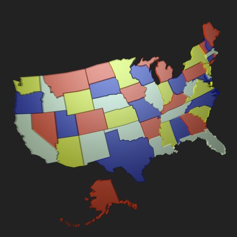 Map of USA