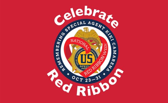 Celebrate Red Ribbon banner