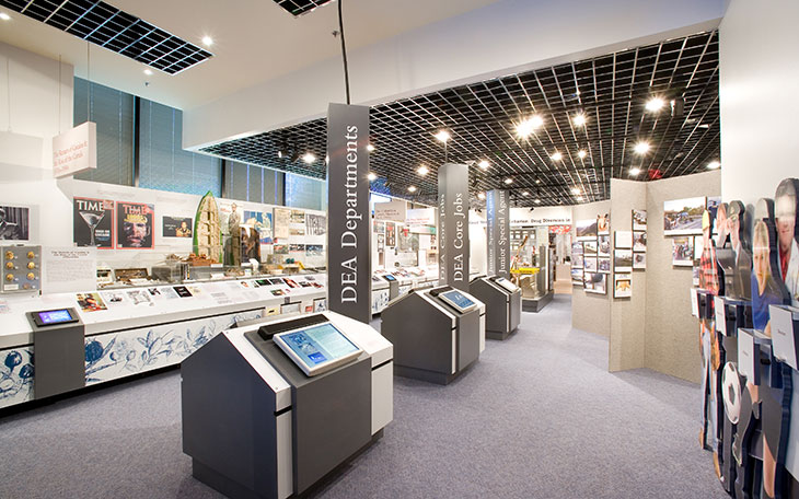 view of the museum's interior