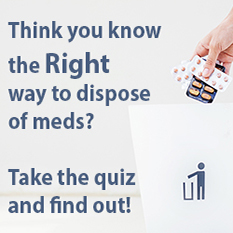 drug disposal quiz graphic