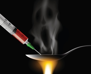 heroin illustration