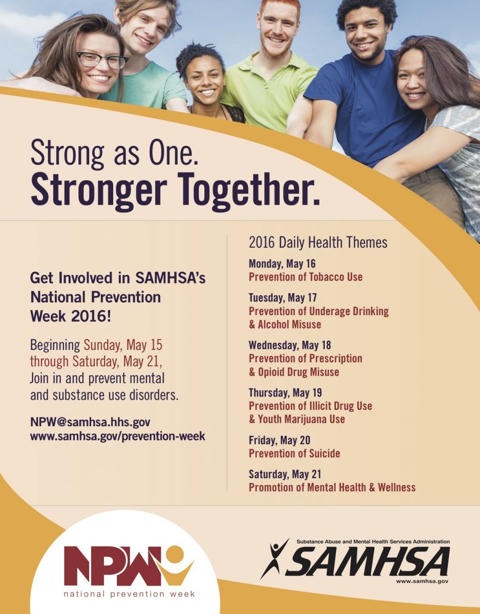 National Prevention Week
