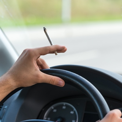marijuana joint and driving