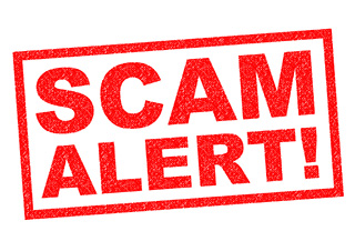 scam alert text